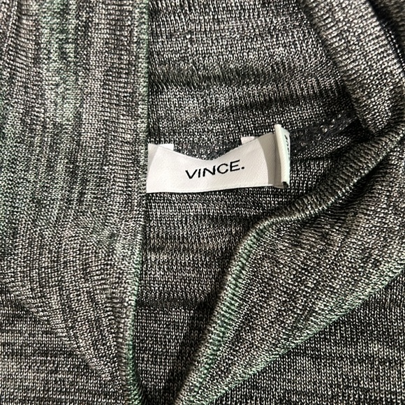 Vince heathered gray turtleneck size S - Picture 4 of 5